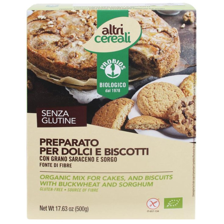 Other Cereals Prepared For Sweets And Biscuits With Buckwheat And Sorghum Probios 500g