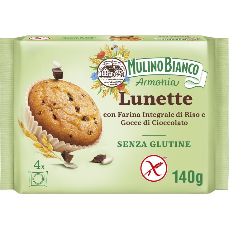 Mulino Bianco Tortina With Gluten-free Chocolate Drops 4 Monoportions