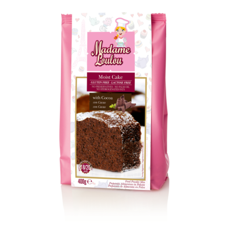 Madame Loulou Moist Cake Cocoa Powder Prepared Gluten Free 400g