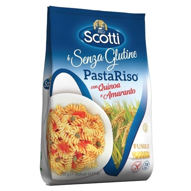 Riso Scotti PastaRiso Fusilli With Quinoa and Amaranth Gluten Free 250g