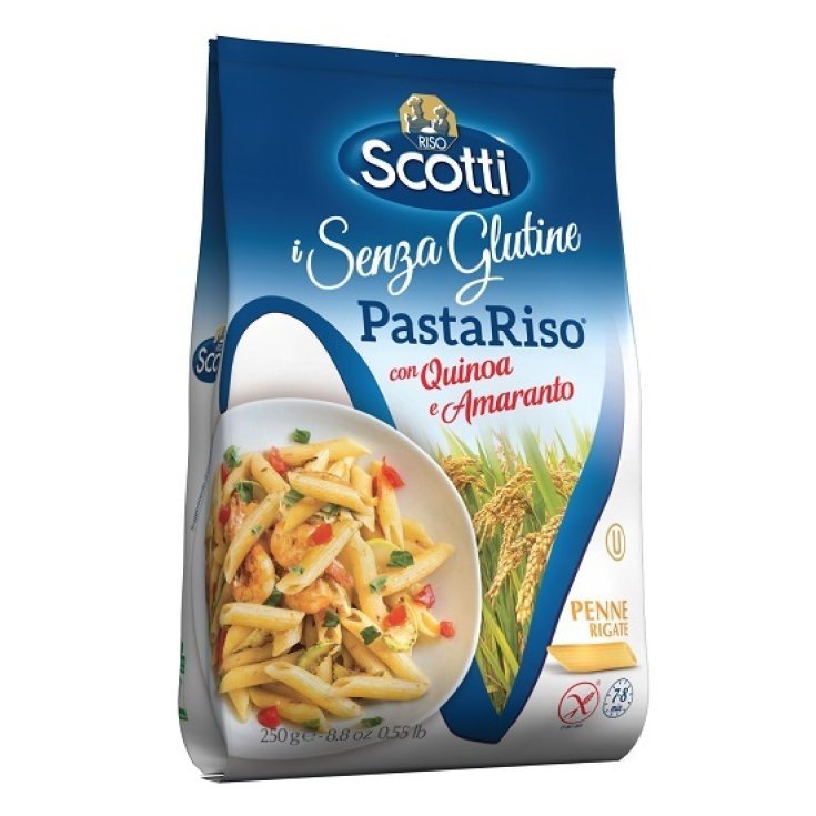 Riso Scotti Rice PastaRiso Penne With Quinoa and Amaranth Gluten Free 250g