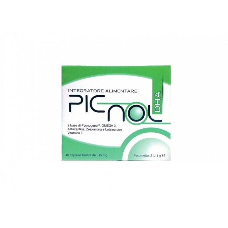 Picnol DHA Food Supplement 40 Capsules