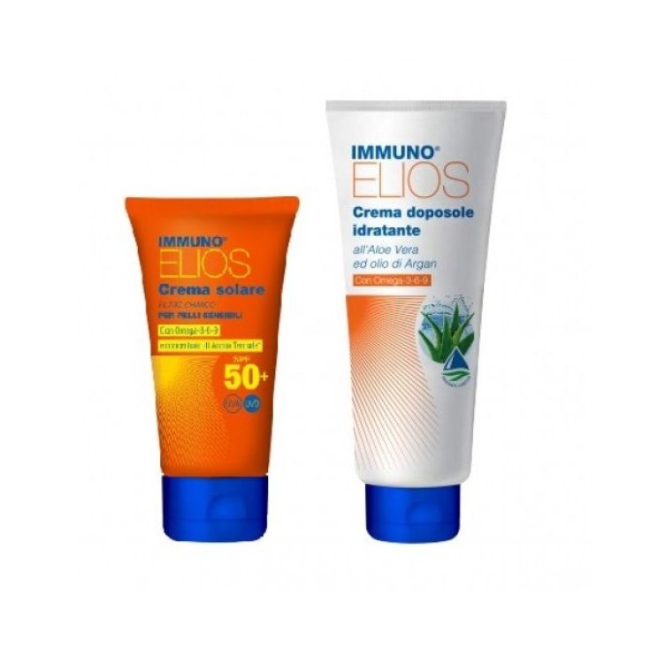 Immuno Elios Cream SPF50 + Sensitive Skin and Moisturizing After Sun Morgan Pharma