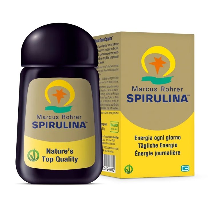 Spirulina Marcus Rohrer Food Supplement 180 Tablets