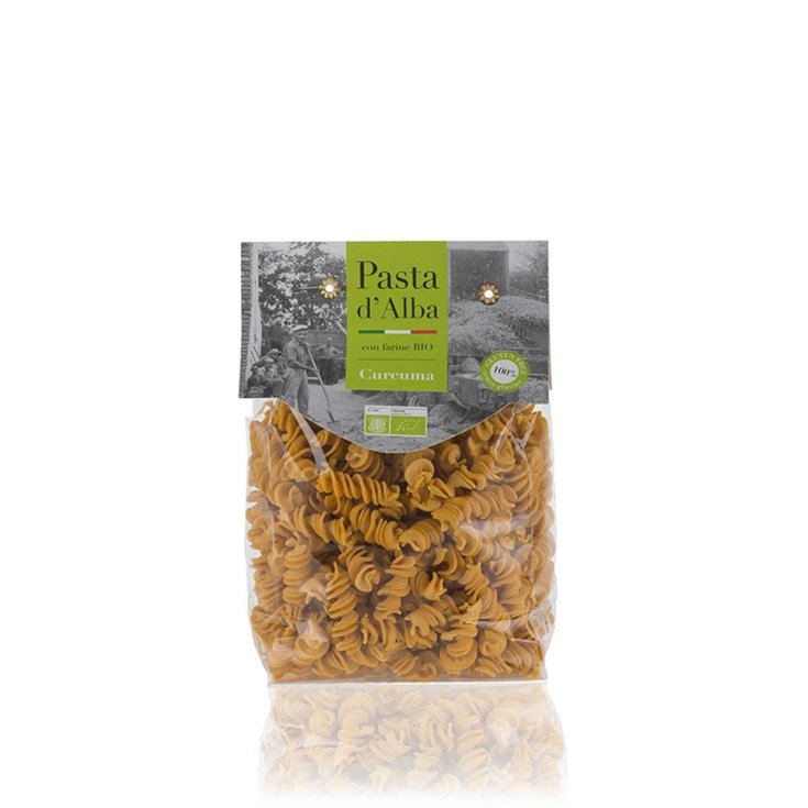 Pasta D'Alba Fusilli Rice And Organic Turmeric Gluten Free 250g