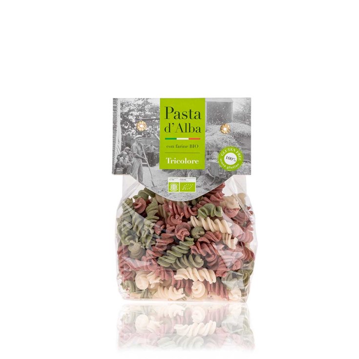 Pasta D'Alba Organic Gluten Free Tricolor Rice Fusilli 250g