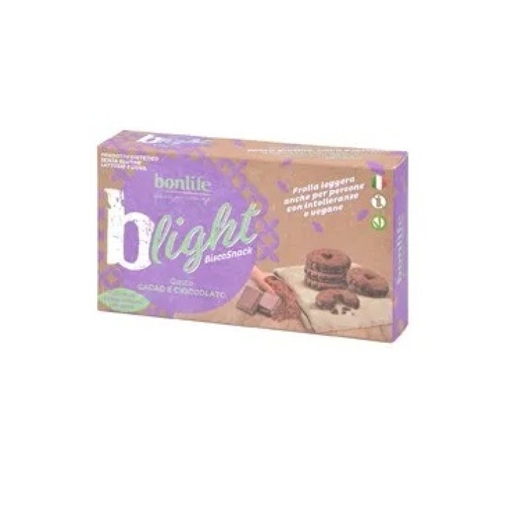 BonLife Biscosnack Blight Cocoa And Chocolate Gluten Free Biscuits 4x10g