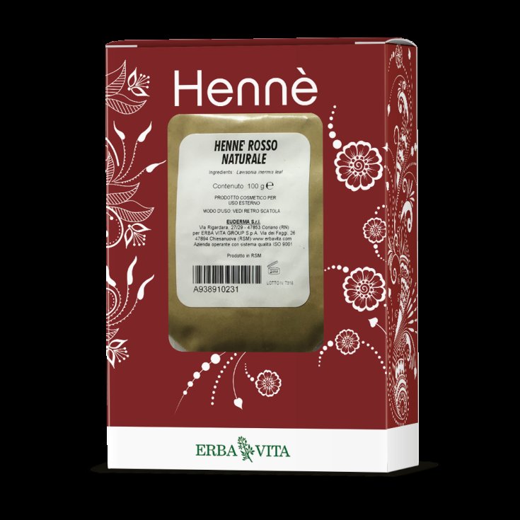 ErbaVita Natural Red Henne 100g