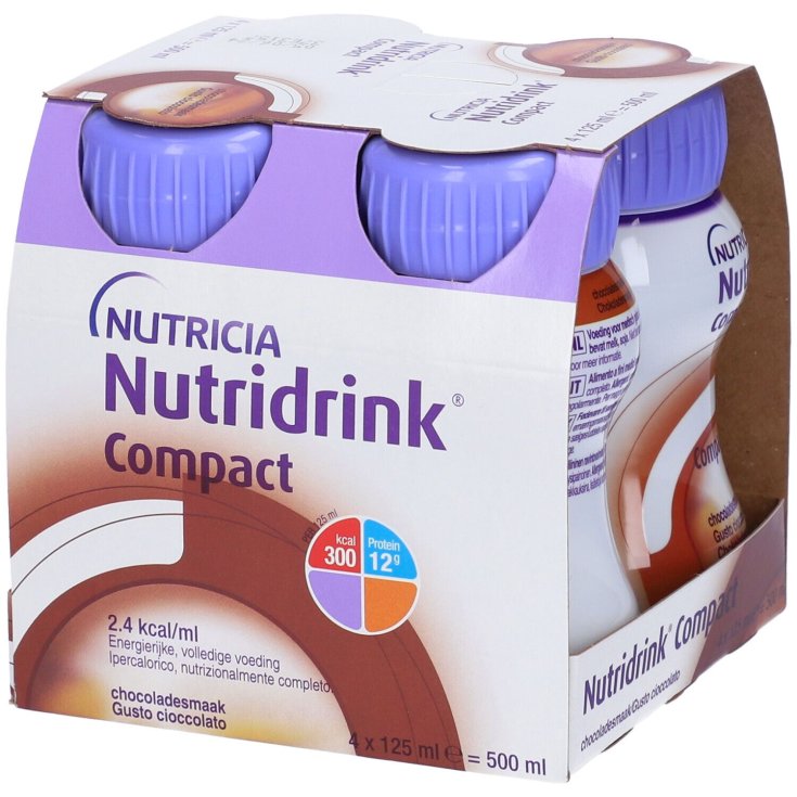 Nutridrink Compact Chocolate Nutricia 4x125ml