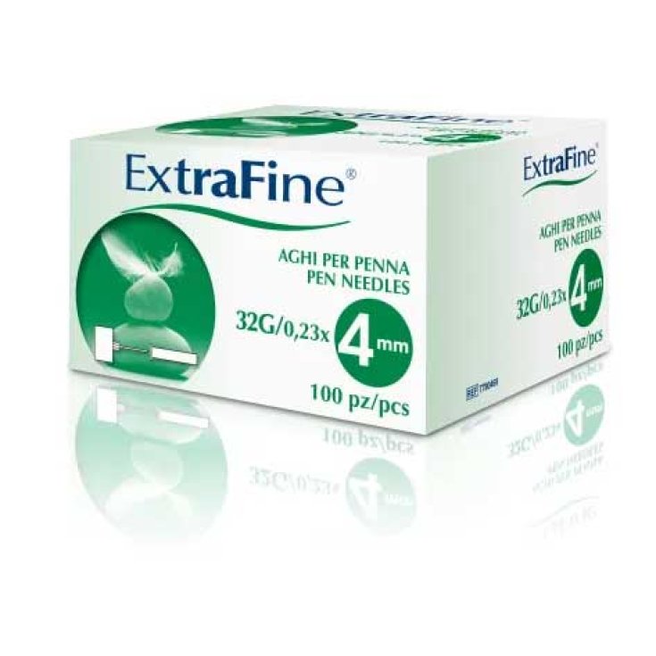 Desa Pharma Extrafine Needle Size G32 4mm 100 Pieces