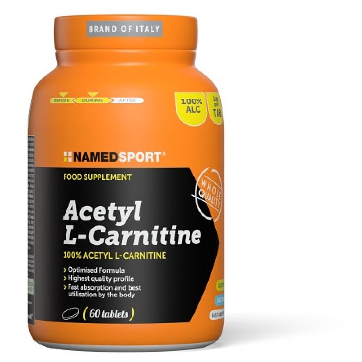 NamedSport Acetyl L-Carnitine Food Supplement 60 Tablets