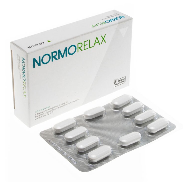 Agaton Normorelax Food Supplement 20 Coated Tablets