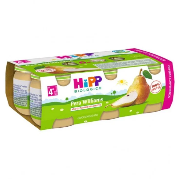 Williams Pear HiPP Organic 6x80g
