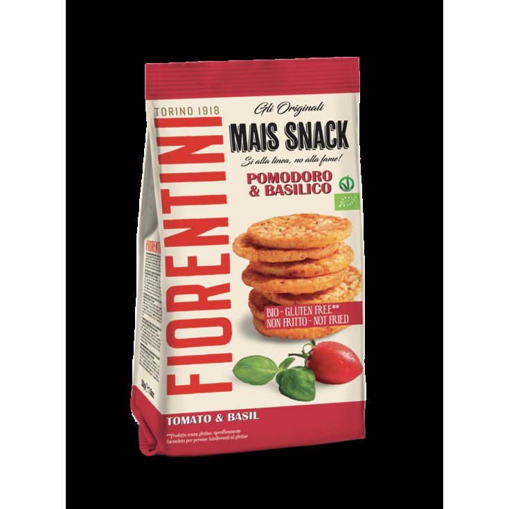 Fiorentini Bio Mini Corn Cakes With Tomato And Basil Gluten Free 50g