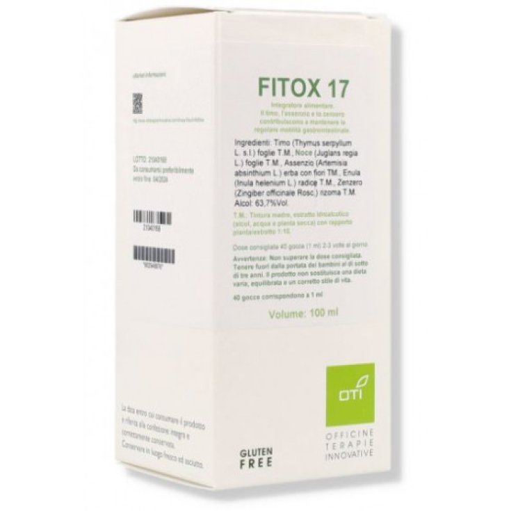 Oti Fitox 17 Drops Food Supplement 100ml