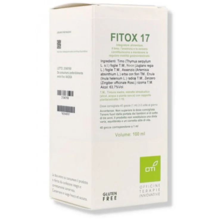 Oti Fitox 17 Drops Food Supplement 100ml