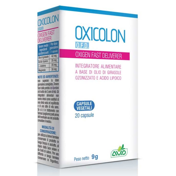 Oxicolon OFD Food Supplement 20 Capsules