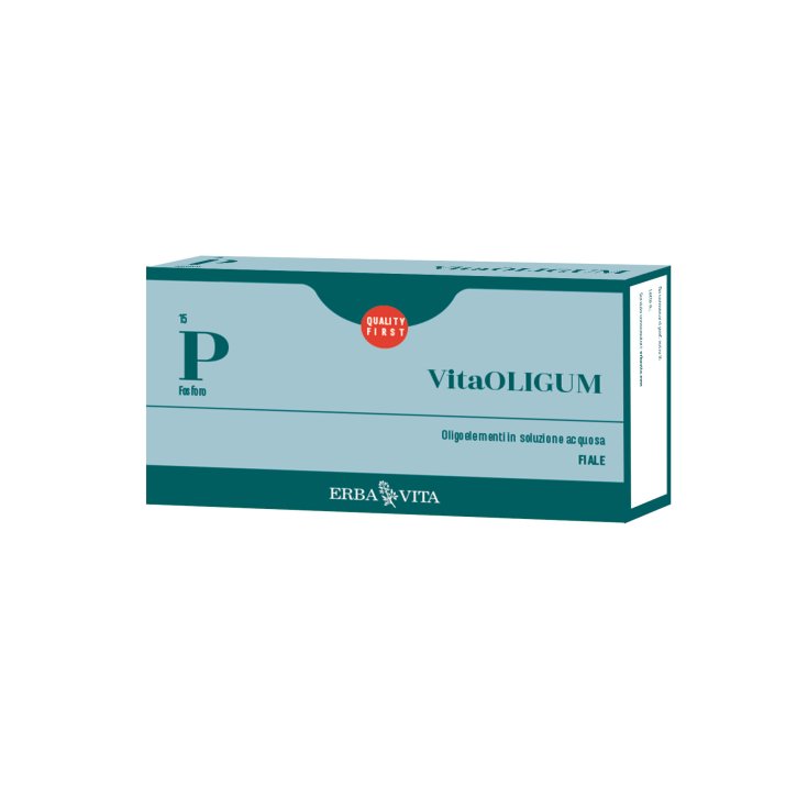 ErbaVita Vitaoligum Phosphorus Food Supplement 20 Ampoules