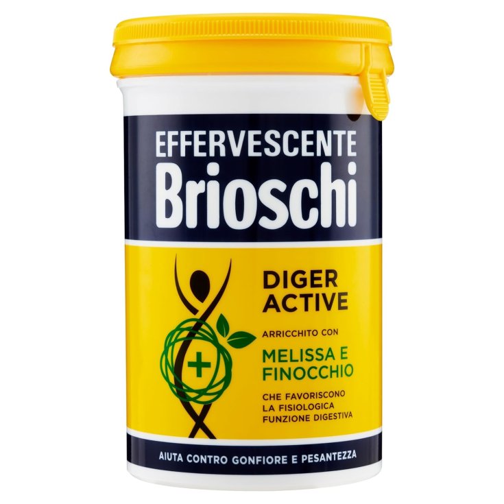 Effervescente Brioschi Diger Active Digestive With Lemon Balm And Fennel 150g