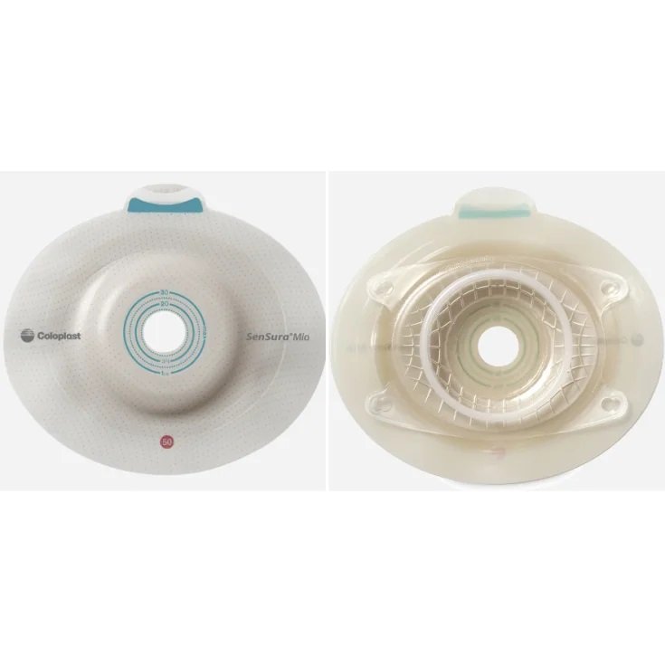 Coloplast Sensura Mio Colostomy Plate 50mm 15-30cm