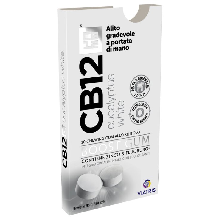 Cb12 Boost Eucalyptus 10 Chewing Gum