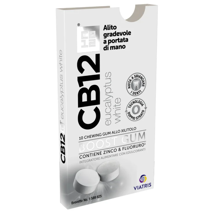 Cb12 Boost Eucalyptus 10 Chewing Gum