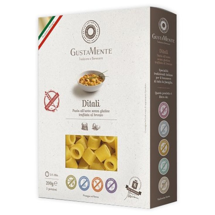 GustaMente Bronze Drawn Thimbles Gluten Free Pasta 200g