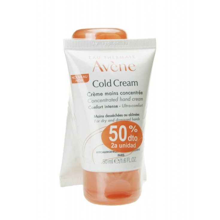 Avène Cold Cream Hand Cream 2x50ml