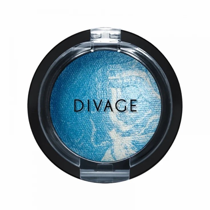 Divage Color Sphere Baked Eyeshadow 16 Satin Light Blue