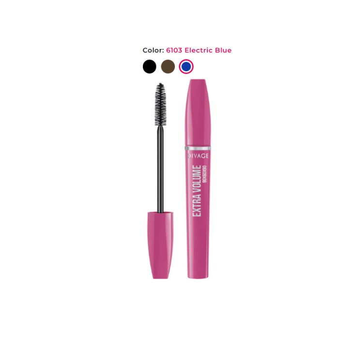 Divage 90x60x90 Extra Volume and Length Mascara 6103 Electric Blue
