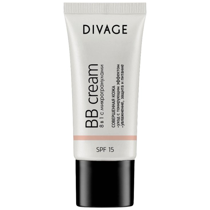 Divage BB Cream 8 in 1 Tinted Moisturizing Cream 01 Light Beige