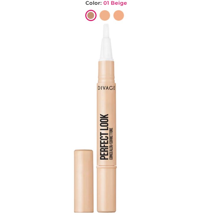 Divage Perfect Look Liquid Concealer 01 Beige Divage Perfect Look Liquid Concealer 01 Beige
