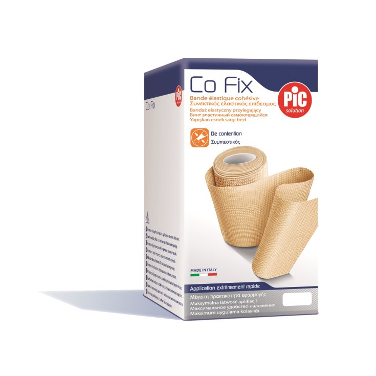 PIC Co-Fix Cohesive Elastic Bandage 12cm x5m