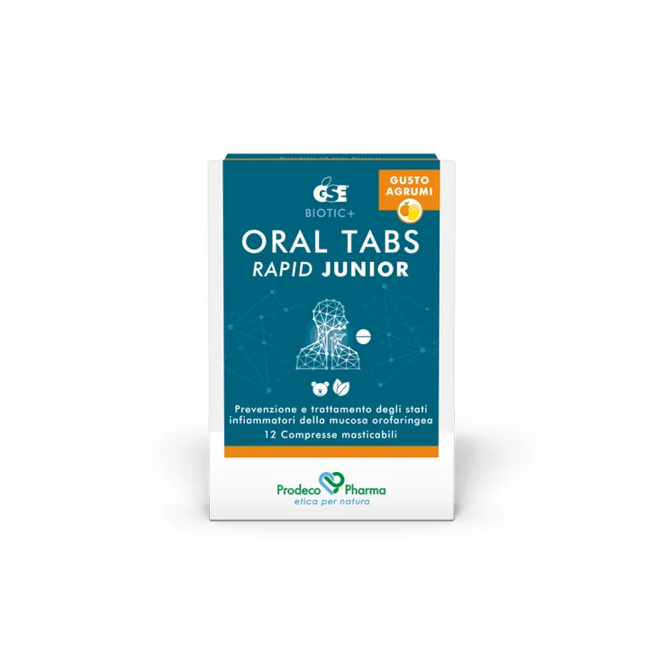 GSE ORAL TABS RAPID JUNIOR Prodeco Pharma 12 Tablets