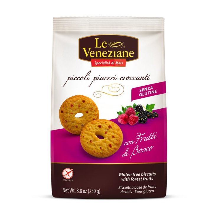 Molino Di Ferro Le Veneziane Biscuits With Berries Gluten Free 250g