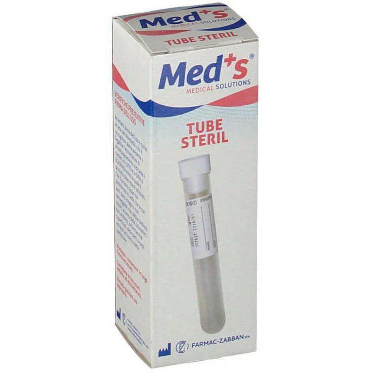 Med's Sterile Vacuum Urine Test Tube Case