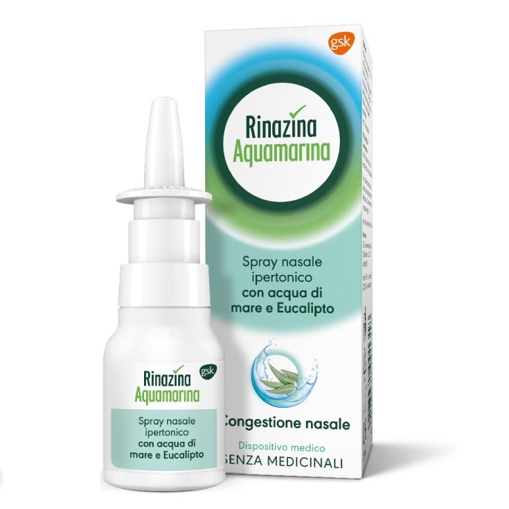 Rinazina Aquamarine Hypertonic Nasal Solution