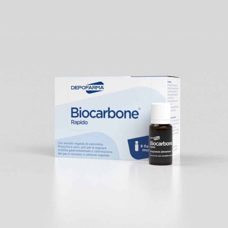 DepoFarma BioCarbone Rapido 8 Single-dose vials
