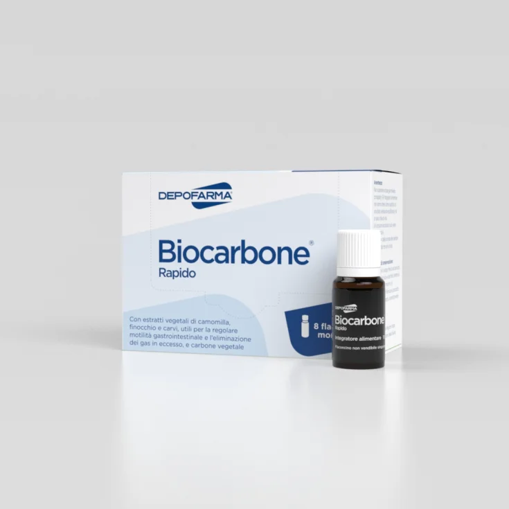 DepoFarma BioCarbone Rapido 8 Single-dose vials