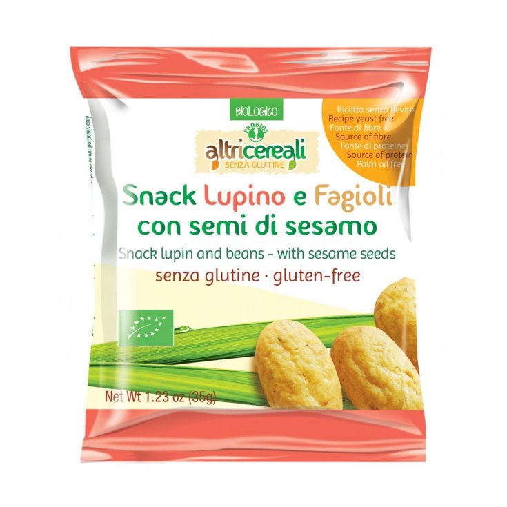 Other Cereals Snack Lupine And Beans With Sesame Seeds Probios 35g