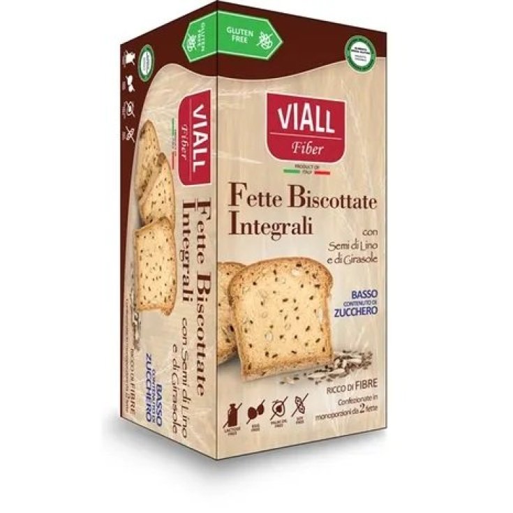 Viall Wholemeal Rusks Gluten Free 200g