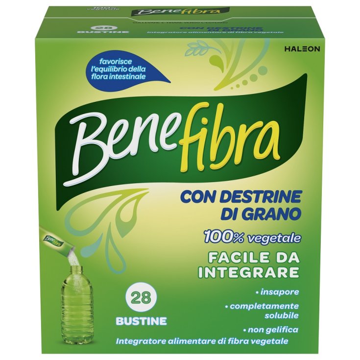 BeneFibra Nuova Formula Powder Food Supplement 28 Sachets x3,5g