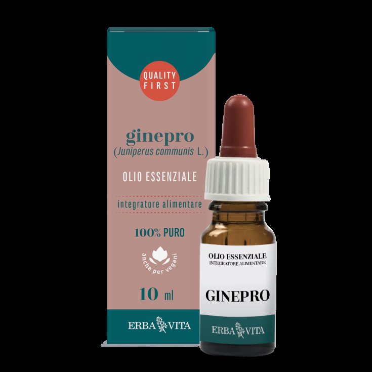 ErbaVita Essential Oil Extra Juniper Food Supplement 10ml ErbaVita Essential Oil Extra Juniper Food Supplement 10ml
