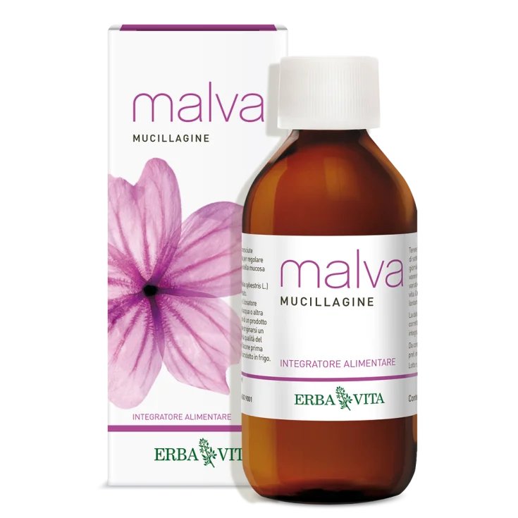 ErbaVita Malva Mucilagine Food Supplement 200ml