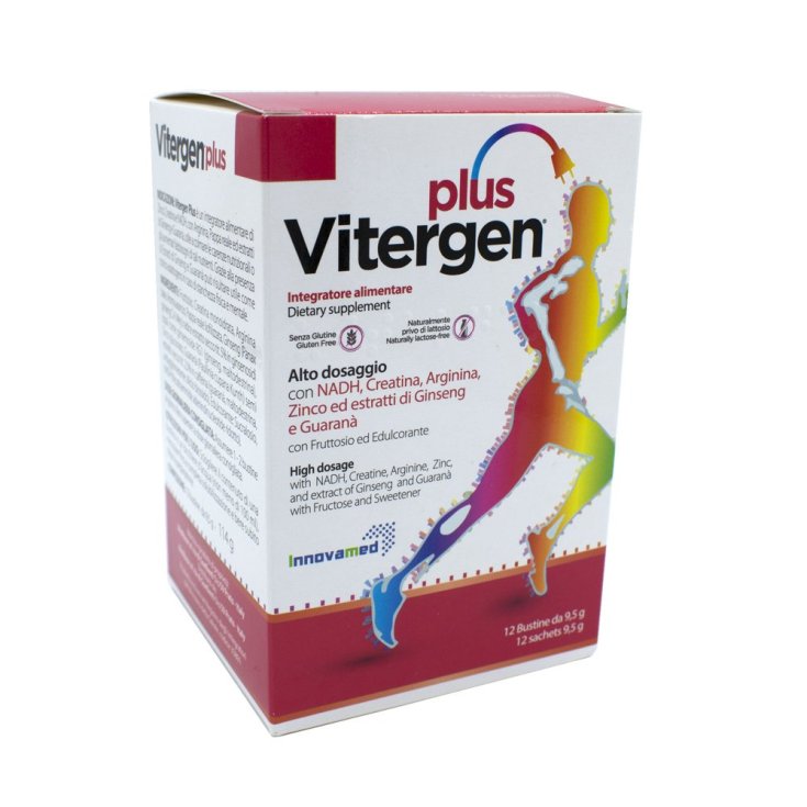 Vitergen Plus Food Supplement 12 Sachets x9,5g