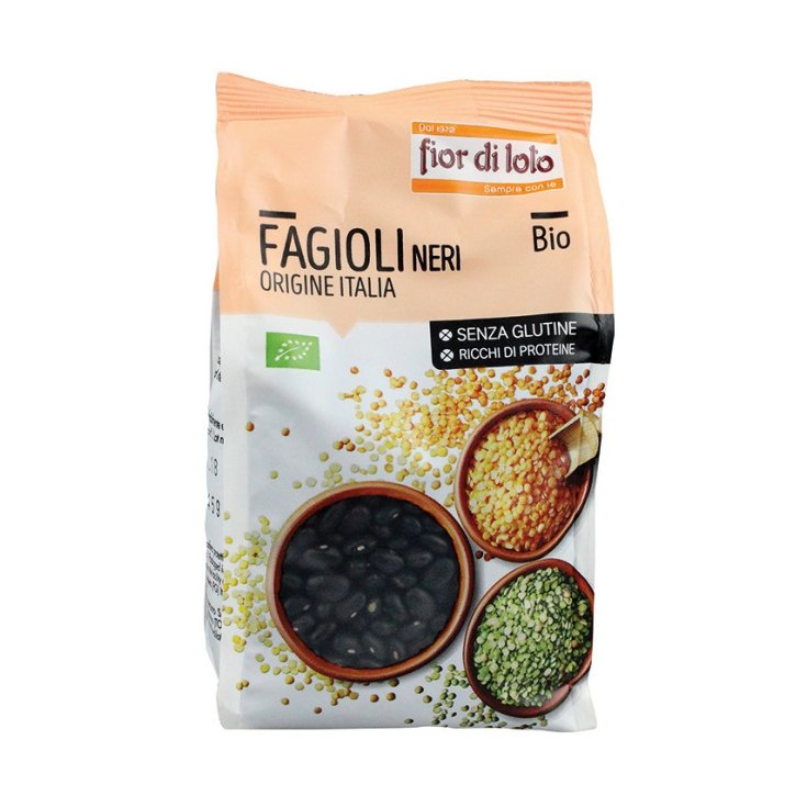 Fior Di Loto Organic Black Beans Gluten Free 400g