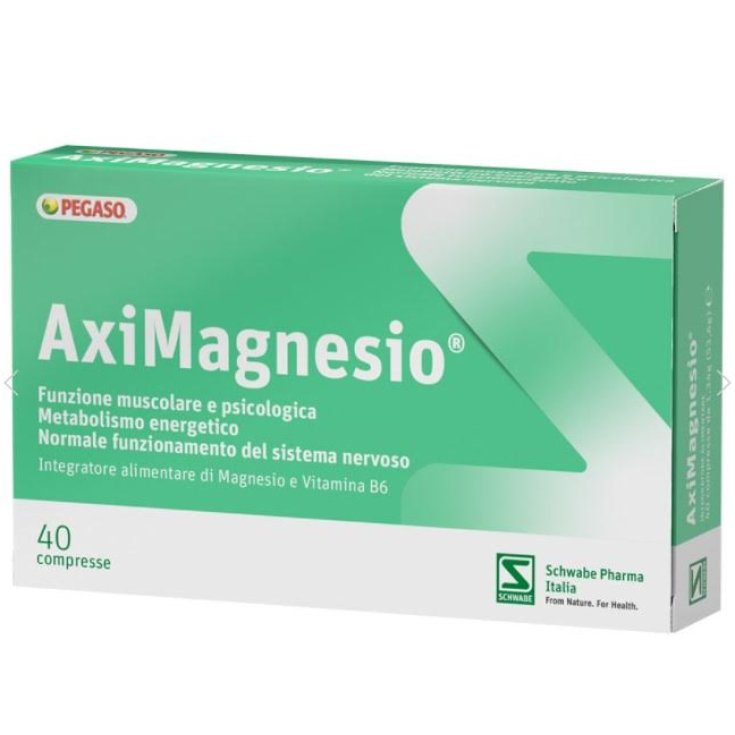Pegaso® AxiMagnesio® Schwabe Pharma 40 Tablets