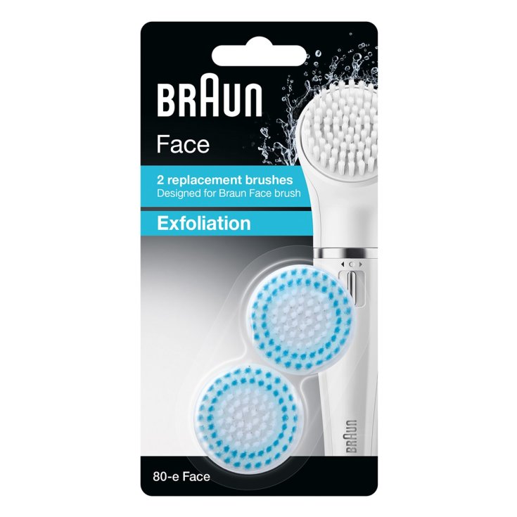 Braun Face SE80 And Exfoliating Replacement Brushes
