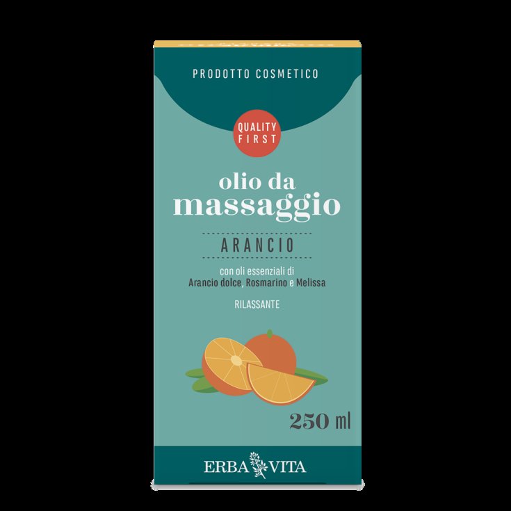 ErbaVita Orange Massage Oil 250ml