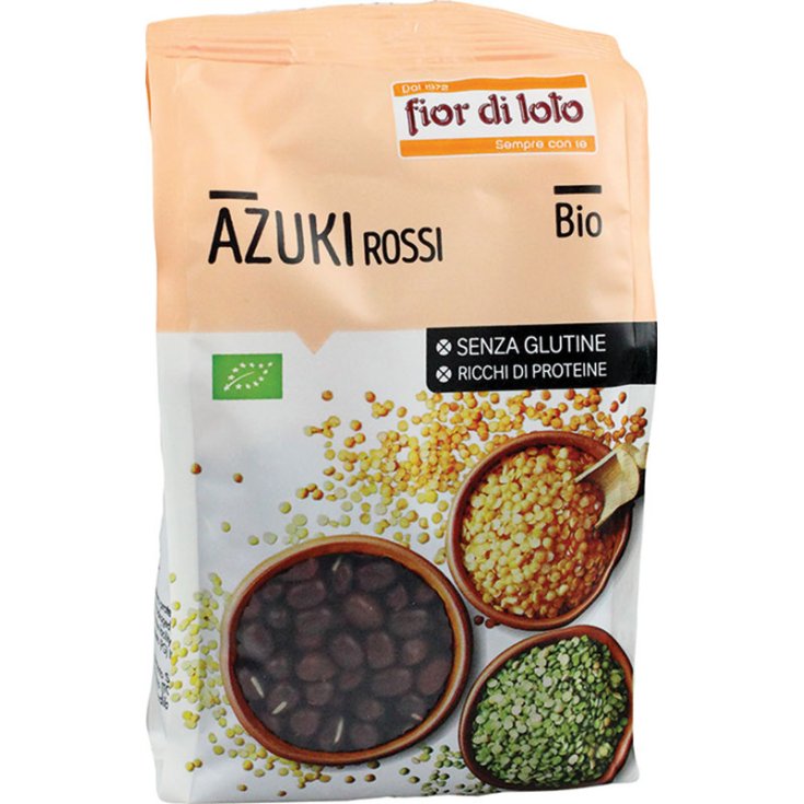 Fior Di Loto Azuki Rossi Organic Gluten Free 400g